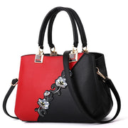 Floral Embroidered Frame Bag