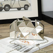 Geometric Acrylic Box Clutch
