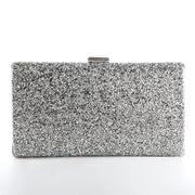 Diamond Sequin Chain Clutch