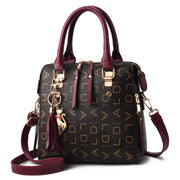 Tassel Letter Commuter Tote