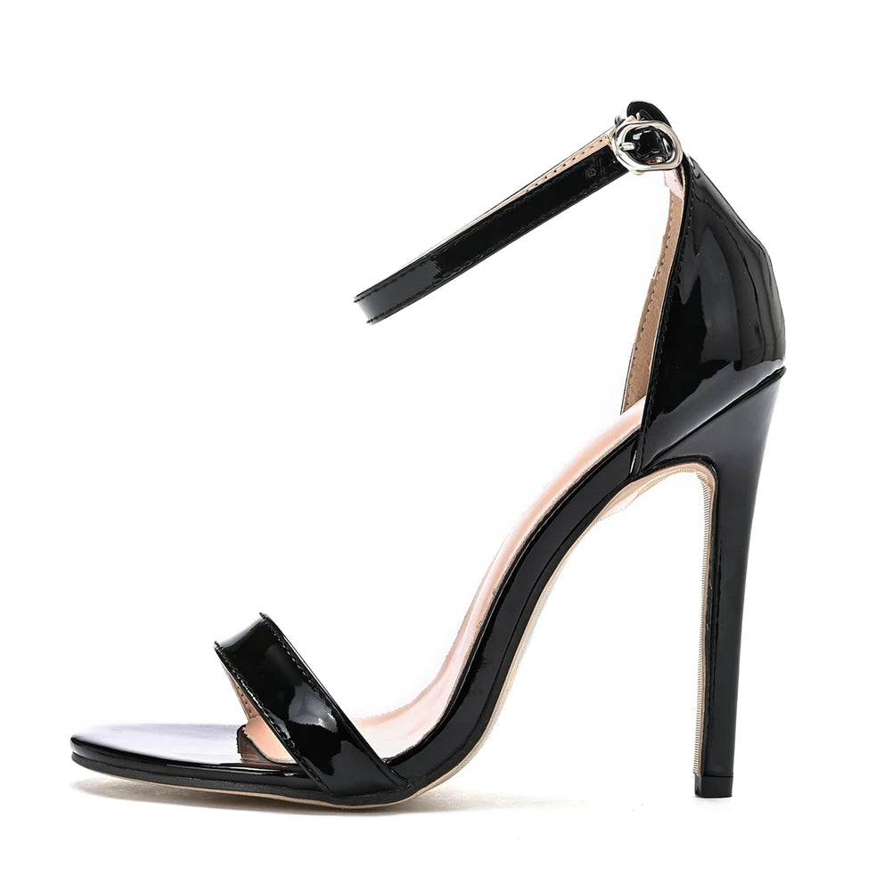 Crystal Spike Heel Sandals