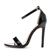Crystal Spike Heel Sandals
