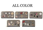 Diamond Flower Clutch Wallet