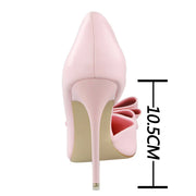Bow Knot Stiletto Pumps