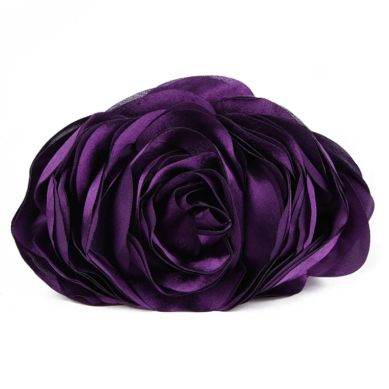 Floral Velour Bridal Clutch