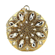 Crystal Round Evening Clutch