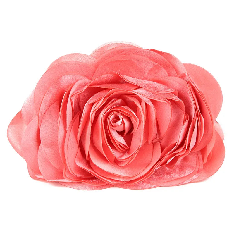 Floral Velour Bridal Clutch
