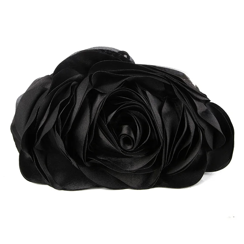 Floral Velour Bridal Clutch