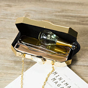 Geometric Acrylic Box Clutch