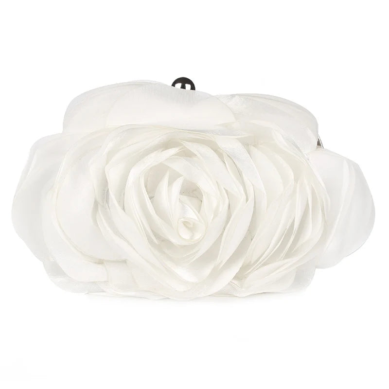 Floral Velour Bridal Clutch