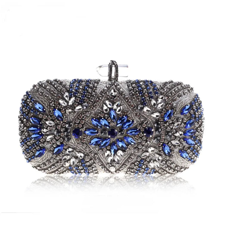 Crystal Chain Evening Clutch