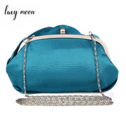 Floral Velour Bridal Clutch