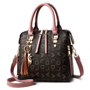 Tassel Letter Commuter Tote