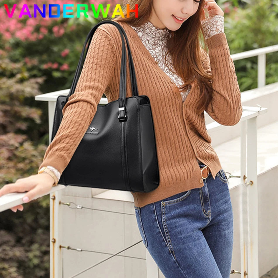 Vintage Soft Shoulder Tote