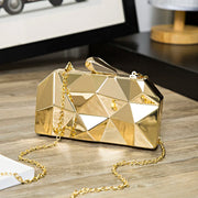 Geometric Acrylic Box Clutch