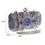 Crystal Chain Evening Clutch