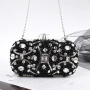 Crystal Chain Evening Clutch