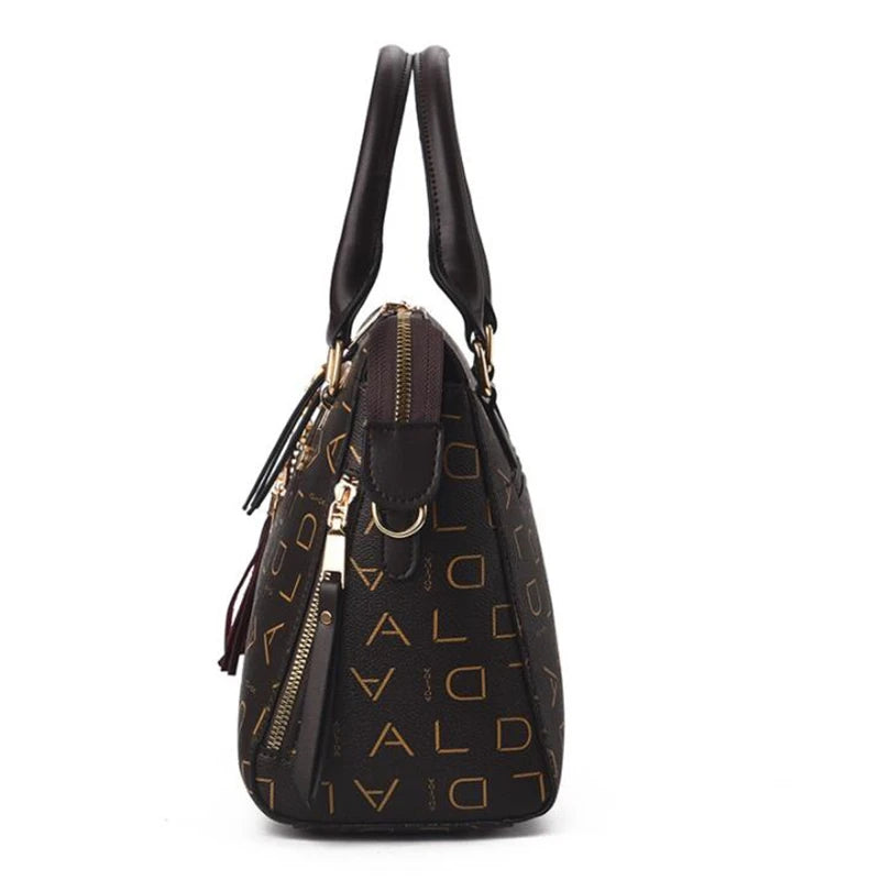 Tassel Letter Commuter Tote