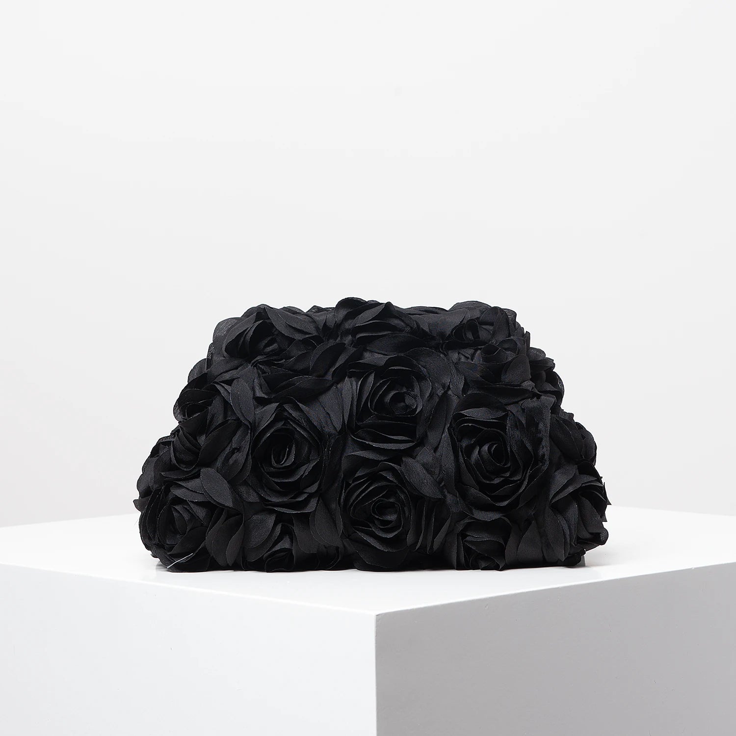 Floral Kisslock Prom Clutch