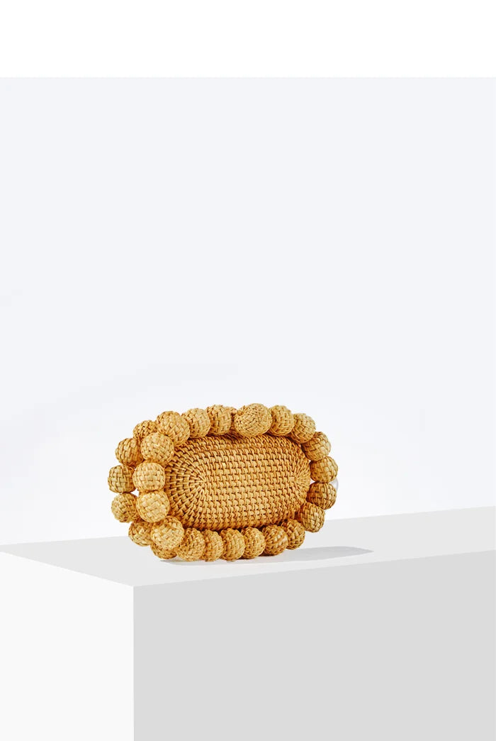 Woven Rattan Egg Clutch