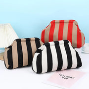 Crochet Ruched Shell Clutch