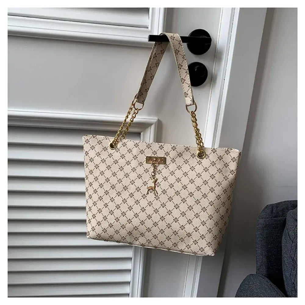 Printed Milk Cotton Tote