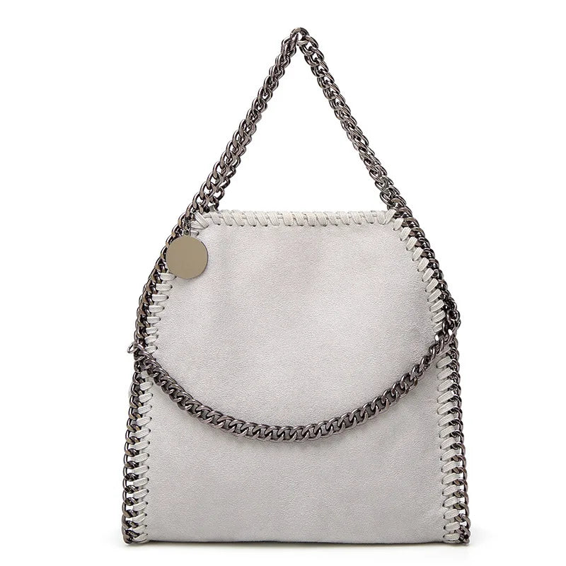 Soft Chain Bucket Bag
