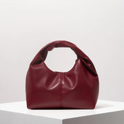 Ruched Twist Square Clutch