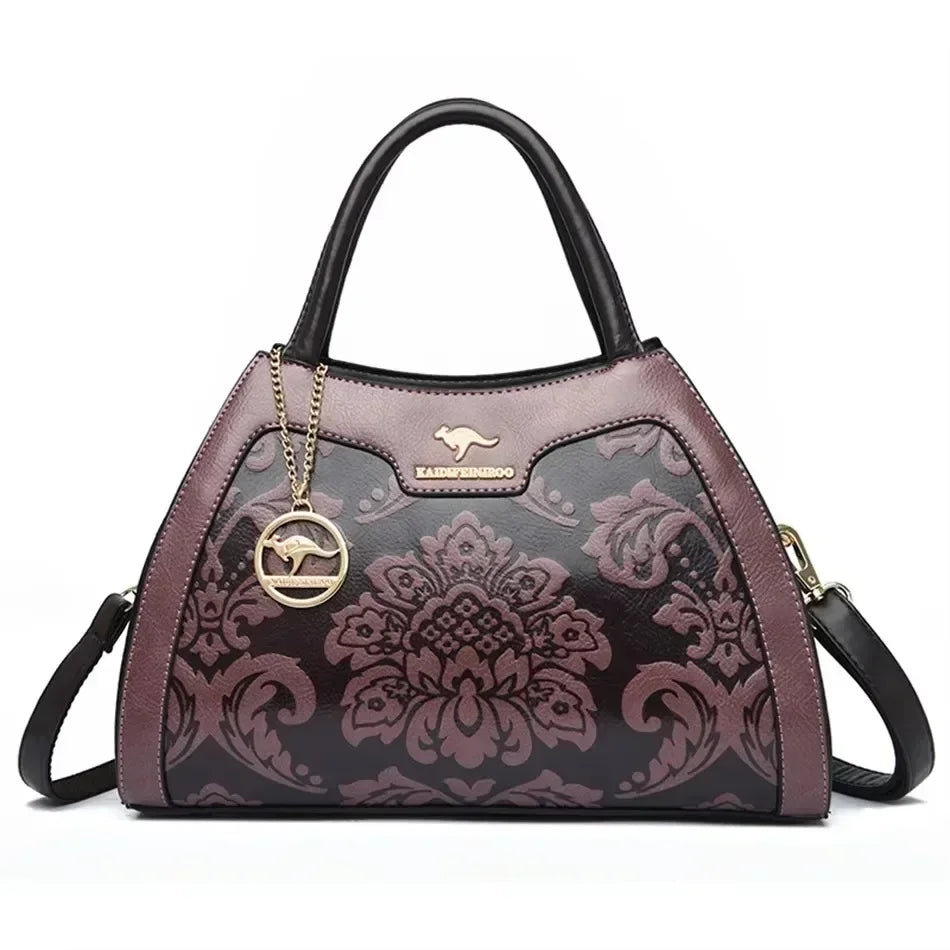 Animal Print Commuter Tote