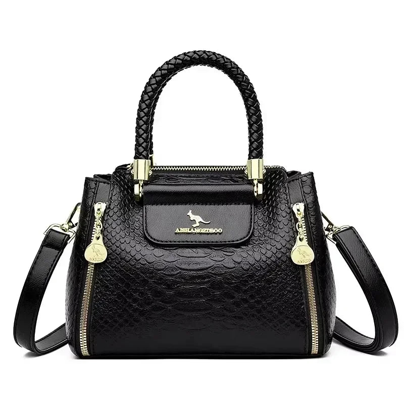 Animal Print Commuter Tote