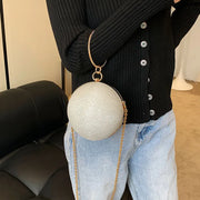 Metallic Round Ring Clutch