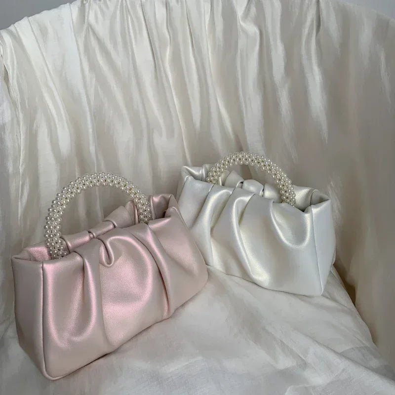Pearl Handle Evening Clutch