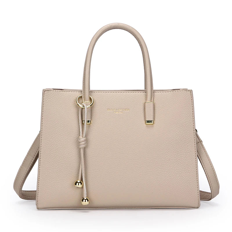 Three Compartment Shoulder Tote