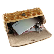 Natural Bamboo Evening Clutch