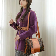 Animal Print Commuter Tote