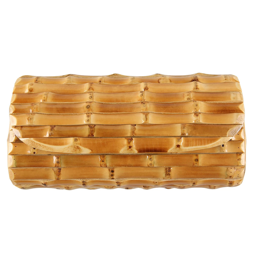 Natural Bamboo Evening Clutch