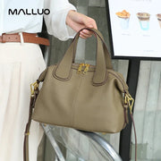 Retro Cowhide Pillow Bag