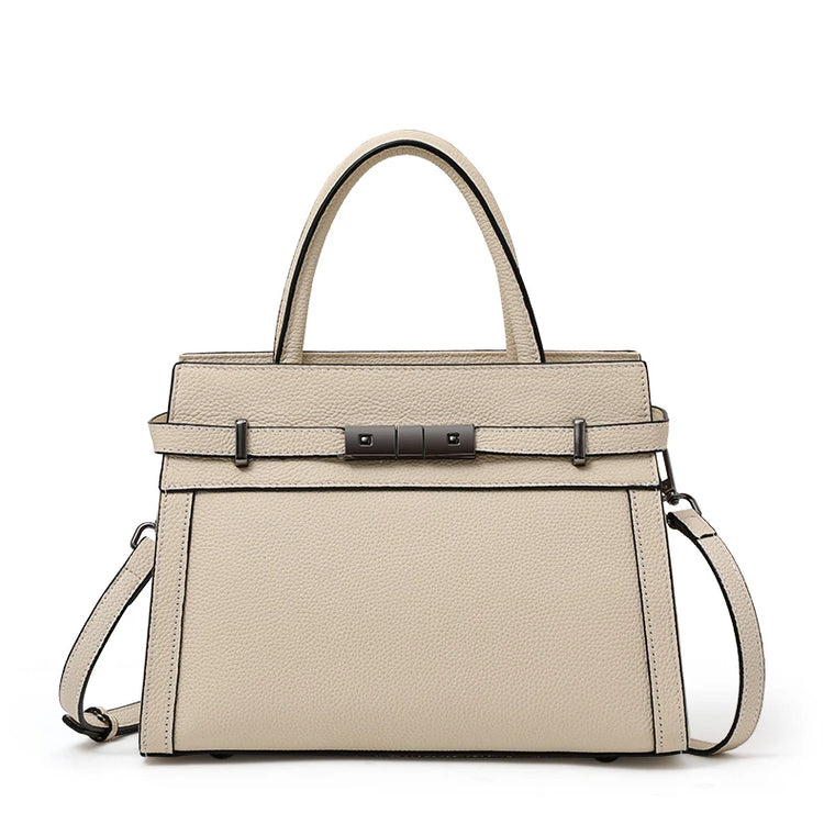 Cowhide Office Tote Bag