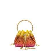 Crystal Bucket Evening Bag