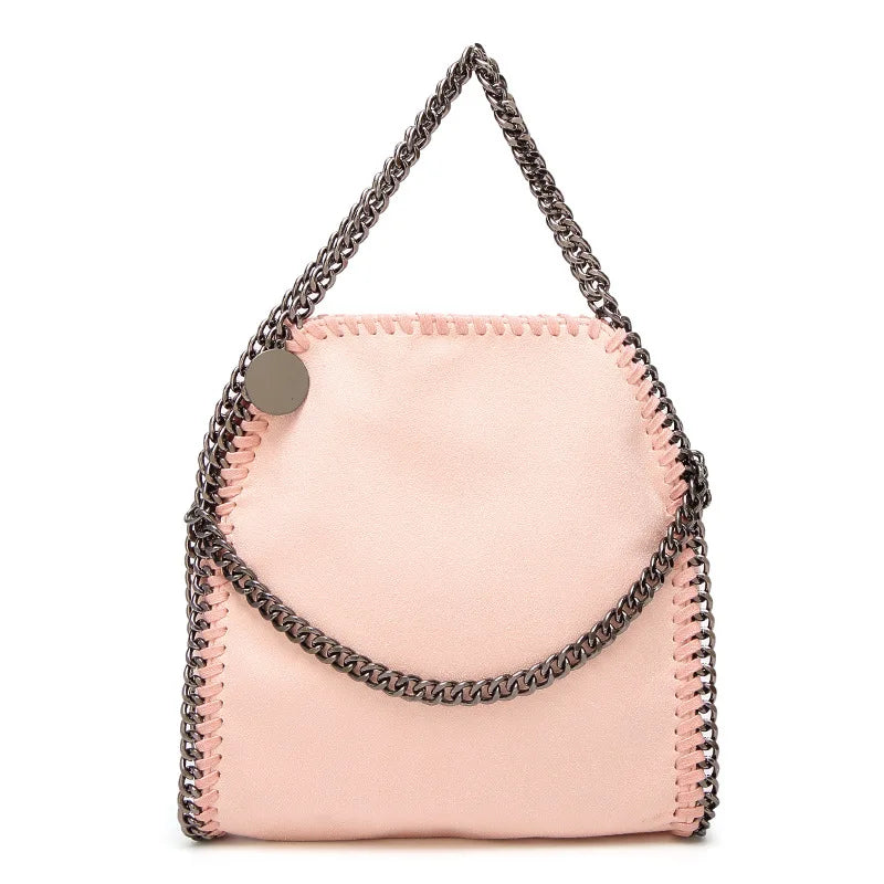 Soft Chain Bucket Bag