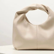 Ruched Twist Square Clutch