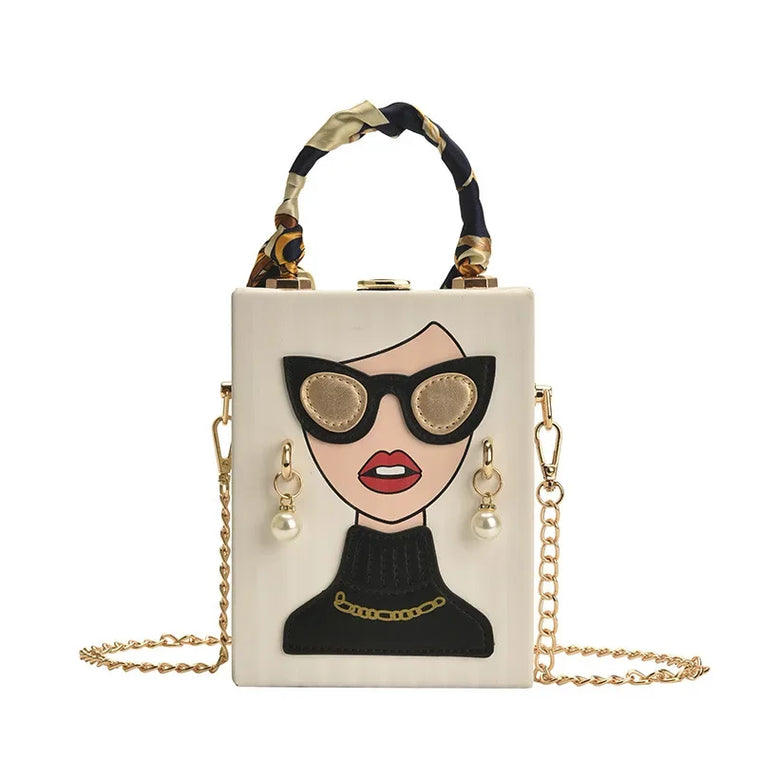 Structured Box Shoulder Bag