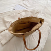 Woven Straw Beach Tote