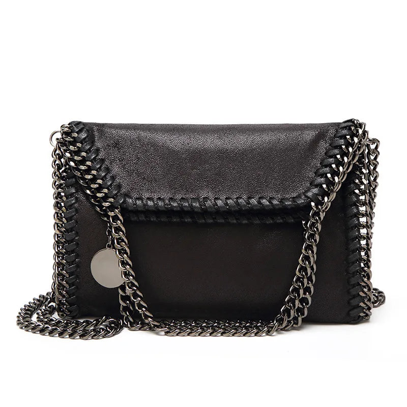 Soft Chain Bucket Bag