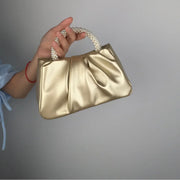 Pearl Handle Evening Clutch