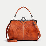 Clip Closure Hobo Bag