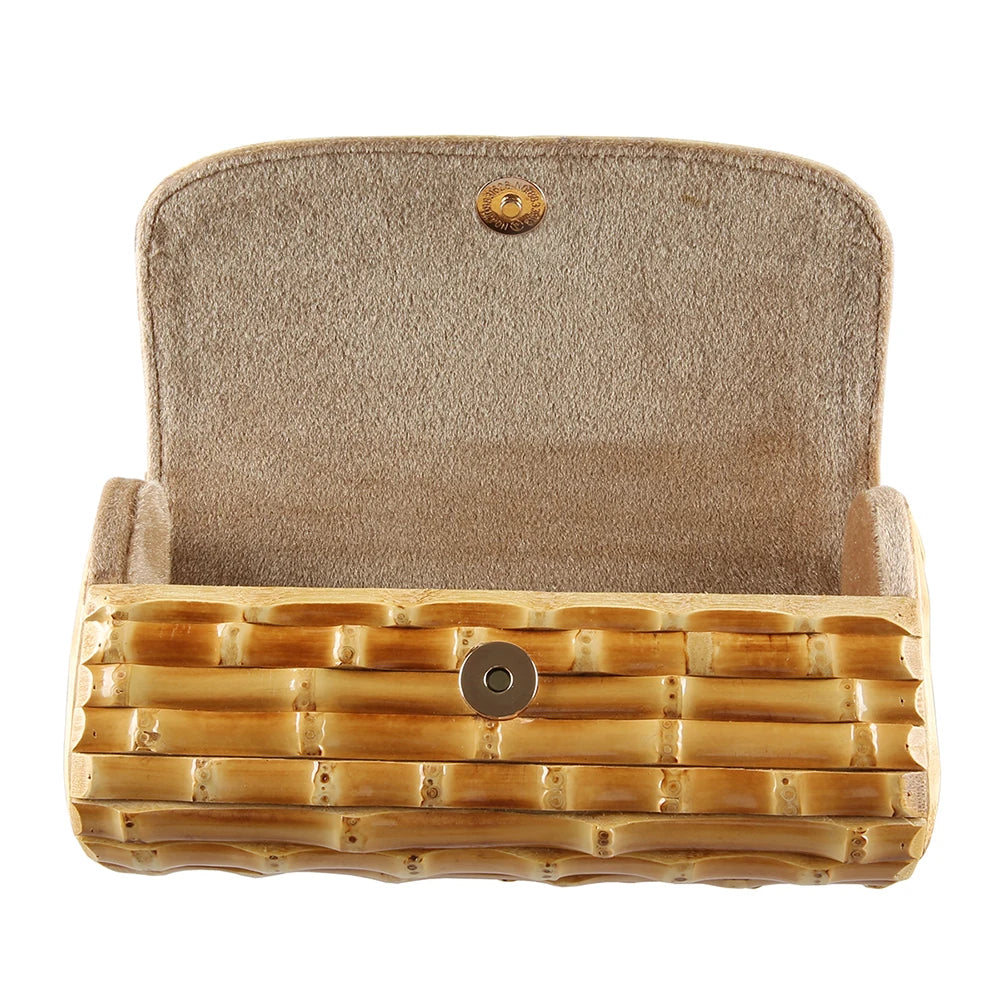 Natural Bamboo Evening Clutch