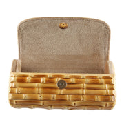 Natural Bamboo Evening Clutch