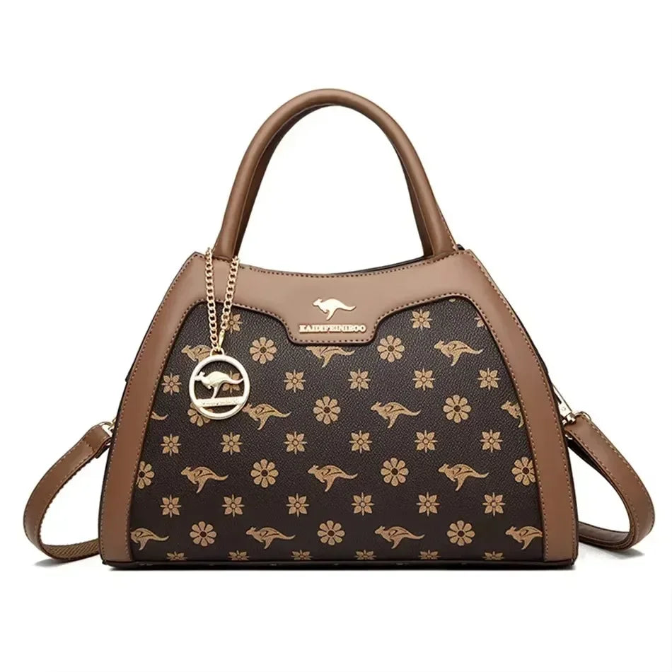 Animal Print Commuter Tote