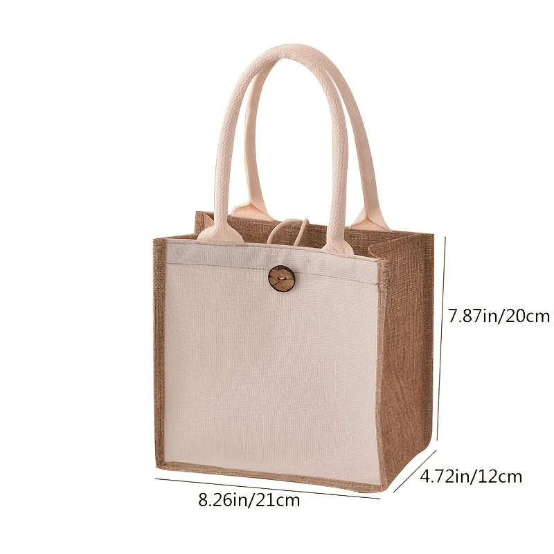 Simple Vertical Shopping Tote